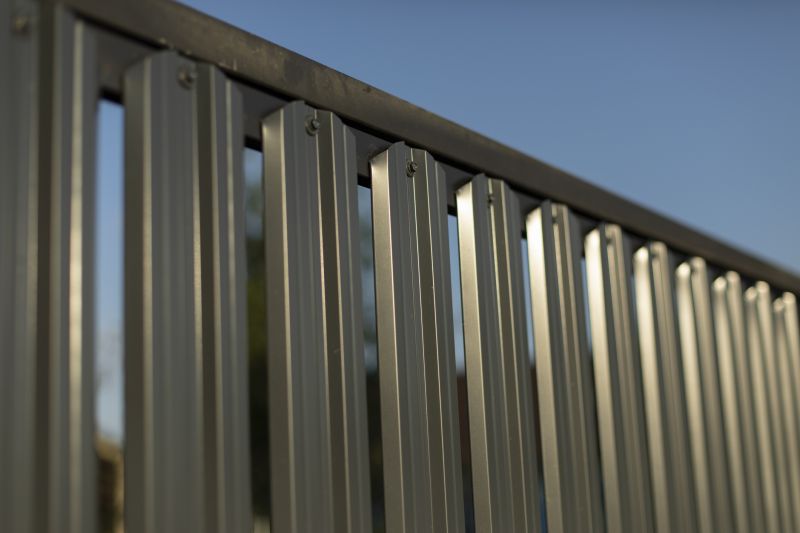 Commercial Metal Fence Service detail